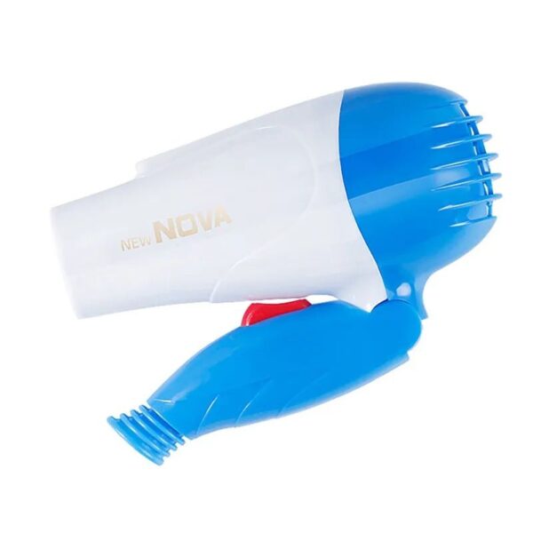 Hair dryer with stylish design and heat setting controls for versatile use.