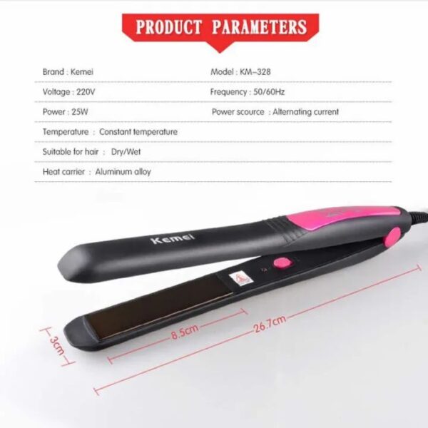 Kemei hair straightener km 328 hotsell