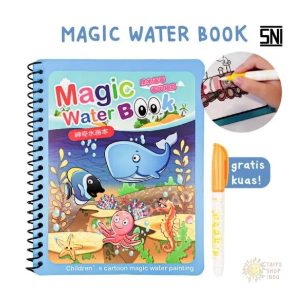 Creative play water coloring book