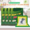 Reusable mouse glue trap sticky board