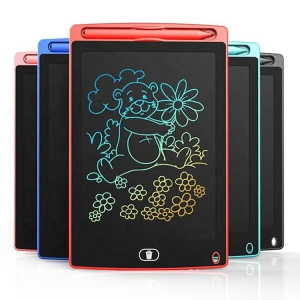 Multicolor LCD drawing tablet with screen for kids and adults